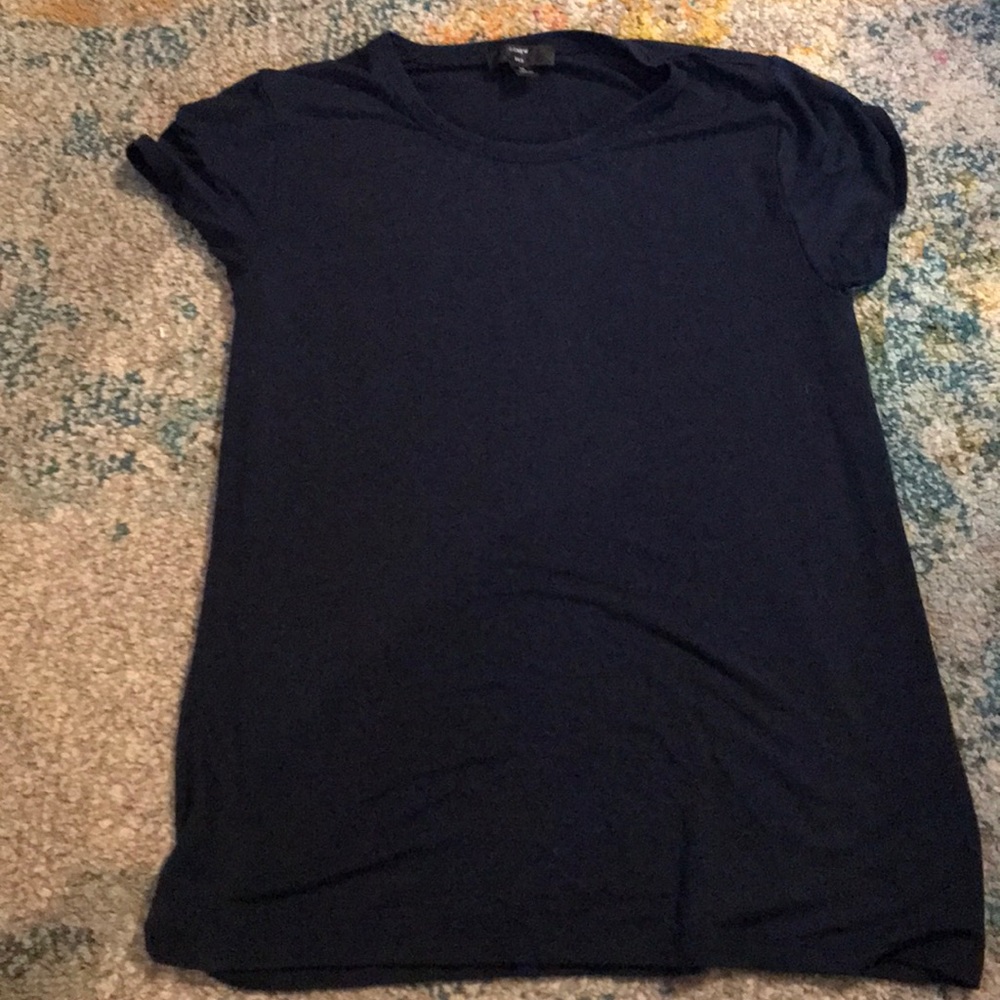 J Crew navy tee